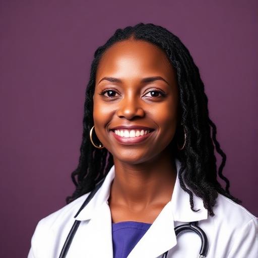 Dr. Nkem, paediatrician